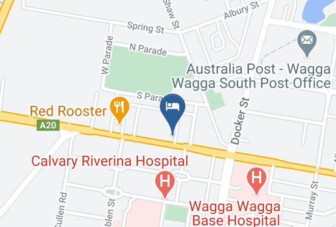 Wagga Wagga - Best Western Ambassador Motor Inn Maps