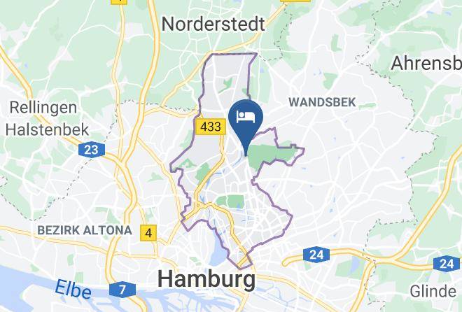 Stadt Hamburg - Best Western Plaza Hotel Hamburg Maps