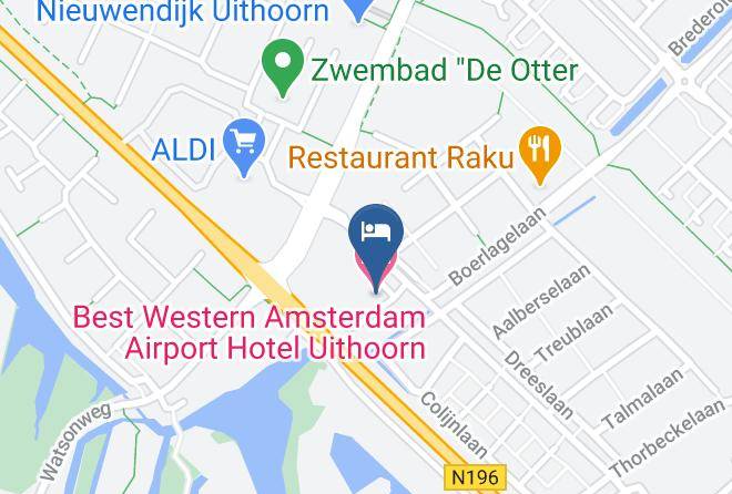 Gemeente Uithoorn - Best Western Amsterdam Airport Hotel Uithoorn Maps