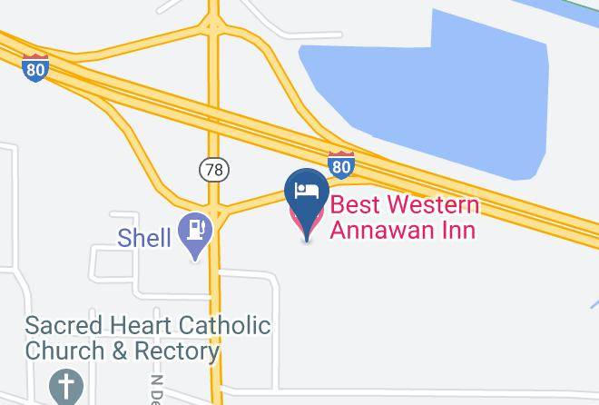 Henry - Best Western Annawan Inn Maps