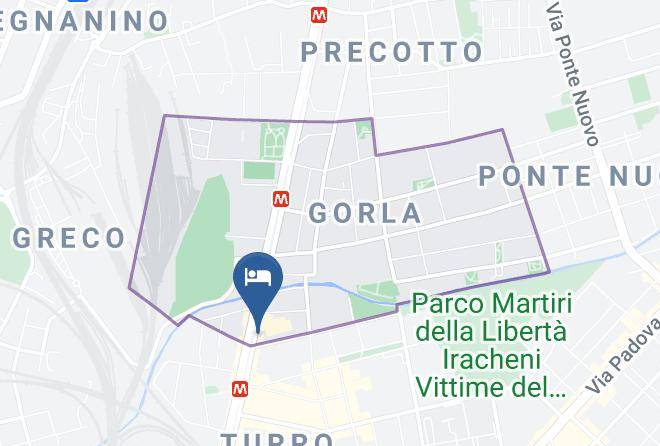 Milan - Best Western Antares Hotel Concorde Maps