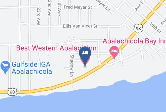 Franklin - Best Western Apalach Inn Maps