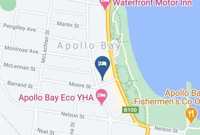 Colac Otway - Apollo Bay Motel And Apartments BW Signature Collection Maps