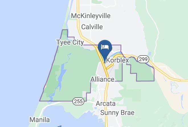 Humboldt - Best Western Arcata Inn Maps
