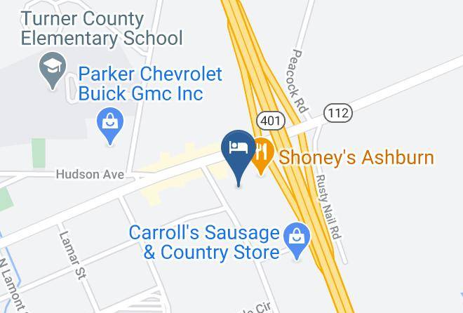 Turner - Best Western Ashburn Inn Maps