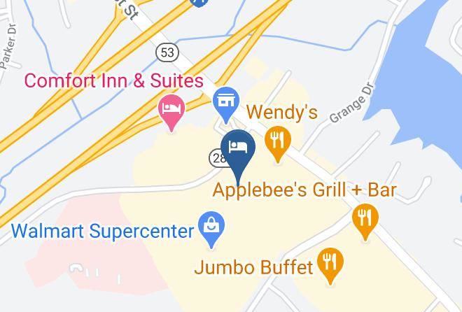 Oldham - Best Western Ashbury Inn Maps