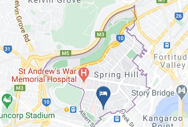 Brisbane - Astor Metropole Hotel Maps