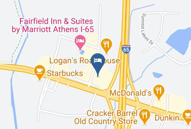 Limestone - Best Western Athens Inn Maps