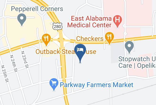 Lee - Best Western Auburn Opelika Inn Maps