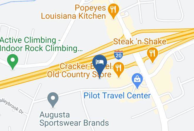 Columbia - Best Western Augusta West Maps