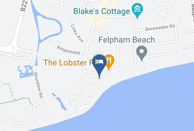 Best Western Beachcroft Hotel Map