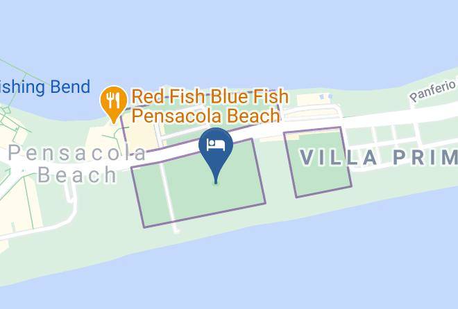 Escambia - Best Western Beachside Resort Maps