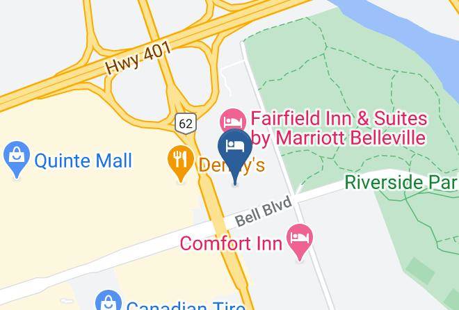 Hastings - Best Western Belleville Maps