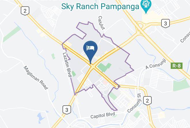 Pampanga - Best Western Bendix Hotel Maps