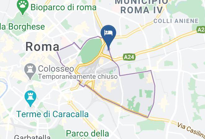 Rome - Bw Blu Hotel Roma Maps
