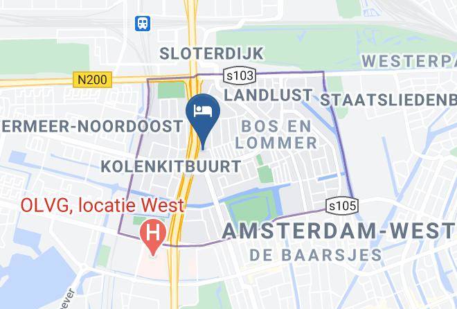 Amsterdam - Xo Hotels Blue Tower Amsterdam Maps