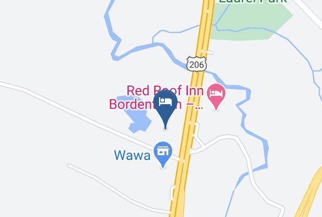 Burlington - Best Western Bordentown Inn Maps