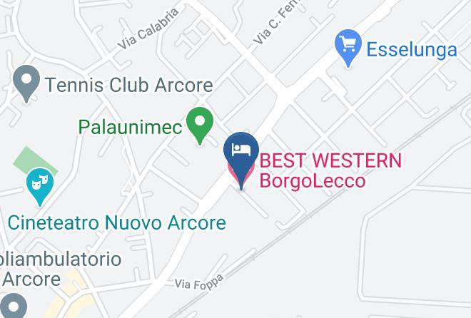 Monza E Brianza - Best Western Borgolecco Hotel Maps