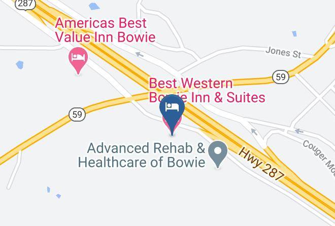 Montague - Best Western Bowie Inn & Suites Maps