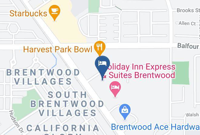 Contrata - Best Western Brentwood Inn Maps