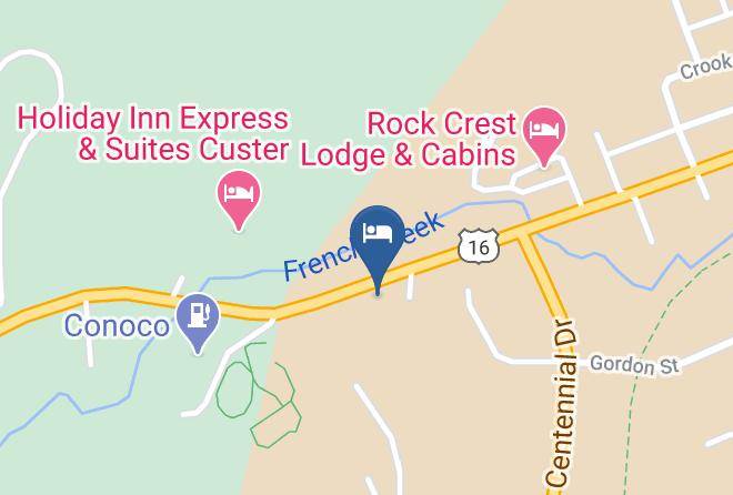 Custer - Best Western Buffalo Ridge Inn Maps