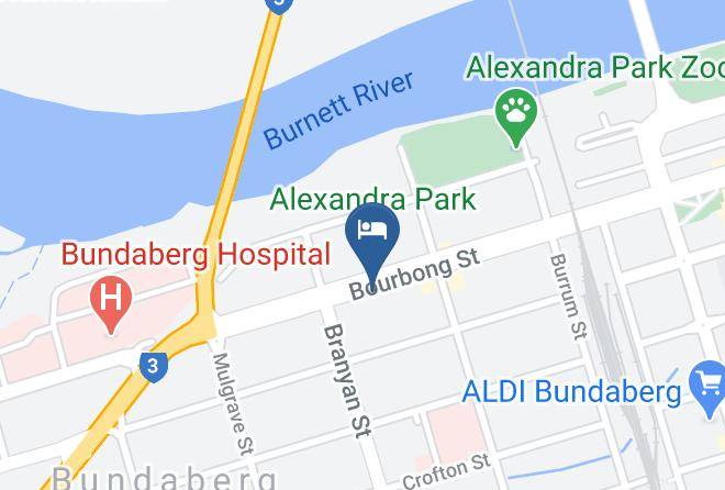 Bundaberg - Best Western Bundaberg City Motor Inn Maps