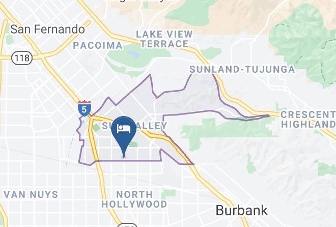 Los Angeles - Best Western Burbank Airport Inn Maps