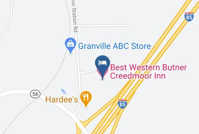 Granville - Best Western Butner Creedmoor Inn Maps