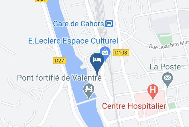Lot - Best Western Plus Hotel Divona Cahors Maps