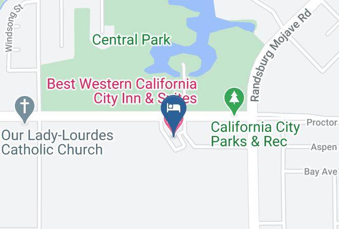 Kern - Best Western California City Inn & Suites Maps