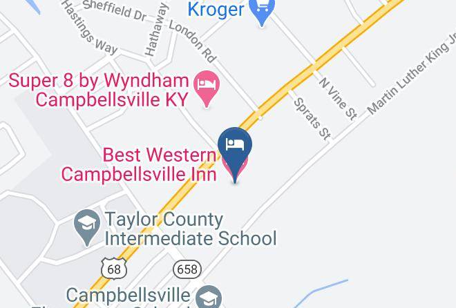 Taylor - Best Western Campbellsville Inn Maps