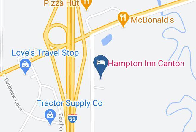 Madison - Best Western Canton Inn Maps