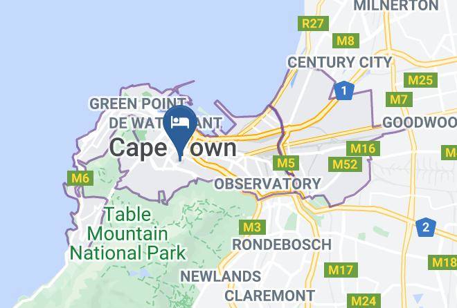 City Of Cape Town - Best Western Cape Suites Hotel Maps