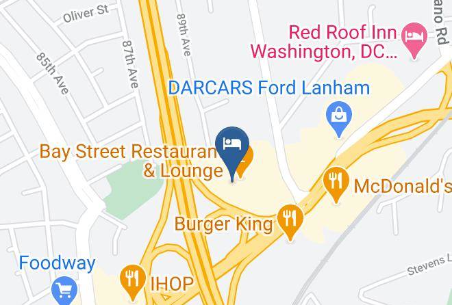 Prince George S - Best Western Capital Beltway Washington Dc Maps