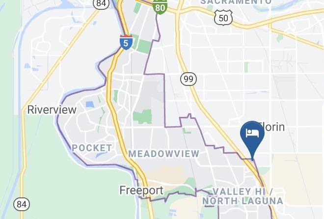 Sacramento - Best Western Capital City Inn Maps
