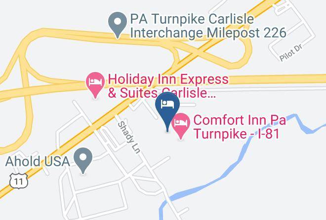 Cumberland - Best Western Carlisle Maps