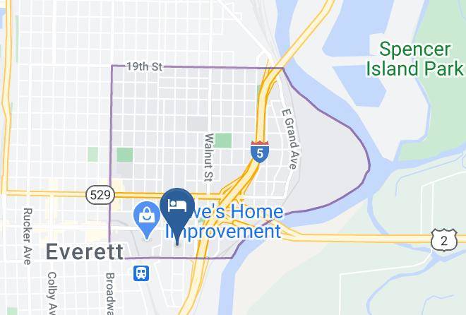 Snohomish - Best Western Cascadia Inn Maps