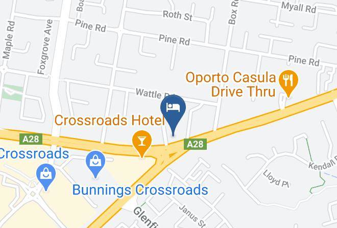 Liverpool - Best Western Casula Maps
