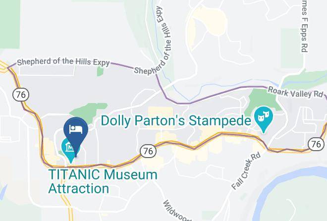 Best Western Center Pointe Inn Map