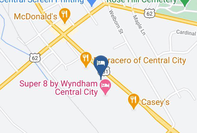 Muhlenberg - Best Western Central City Maps