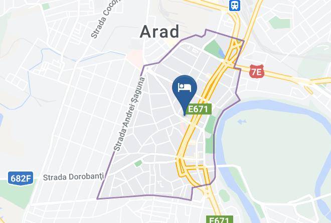 Arad - Best Western Central Hotel Maps