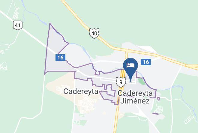 Best Western Centro Cadereyta Map