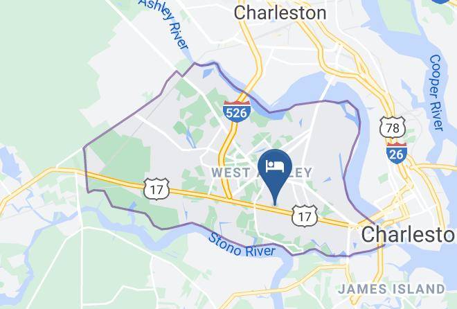 Charleston - Best Western Charleston Inn Maps