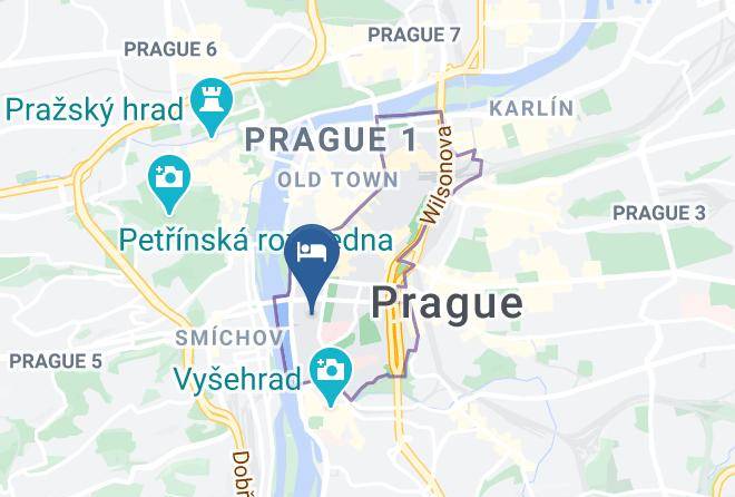 Prague - Best Western City Hotel Moran Maps
