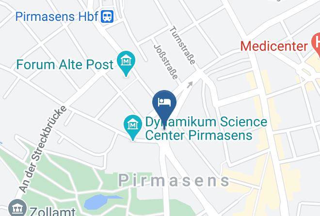 Pirmasens - Best Western City Hotel Pirmasens Maps