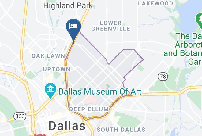 Dallas - Best Western Cityplace Inn Maps