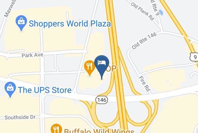 Saratoga - Best Western Clifton Park Maps