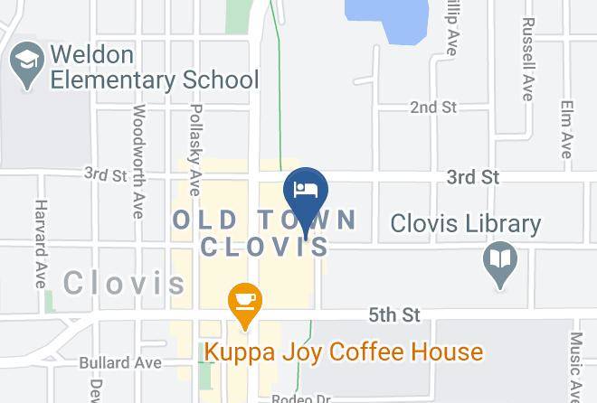 Fresno - Best Western Clovis Cole Maps