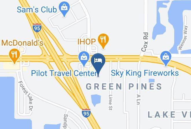 Brevard - Best Western Cocoa Inn Maps