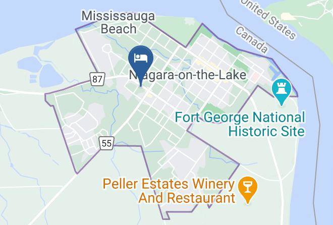 Niagara - Best Western Colonel Butler Inn Maps